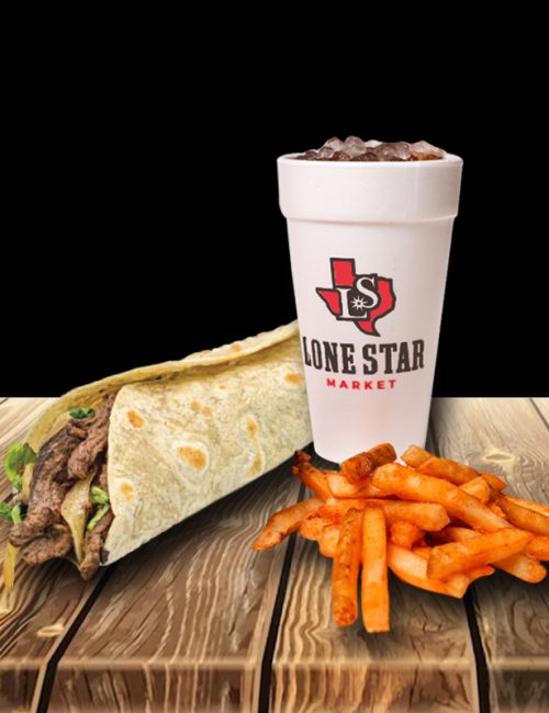 Beef Fajita taco Combo